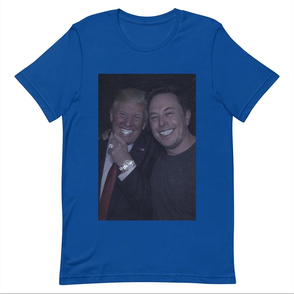 Elon & Trump with Grills - T-shirt