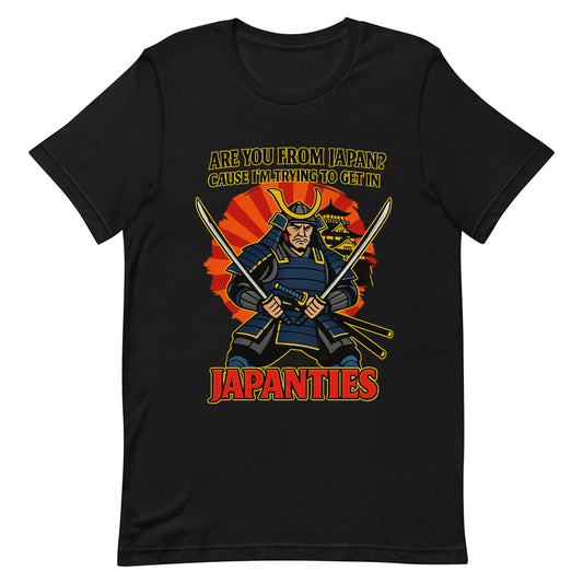 Im trying to get into Japanties Funny T-shirt