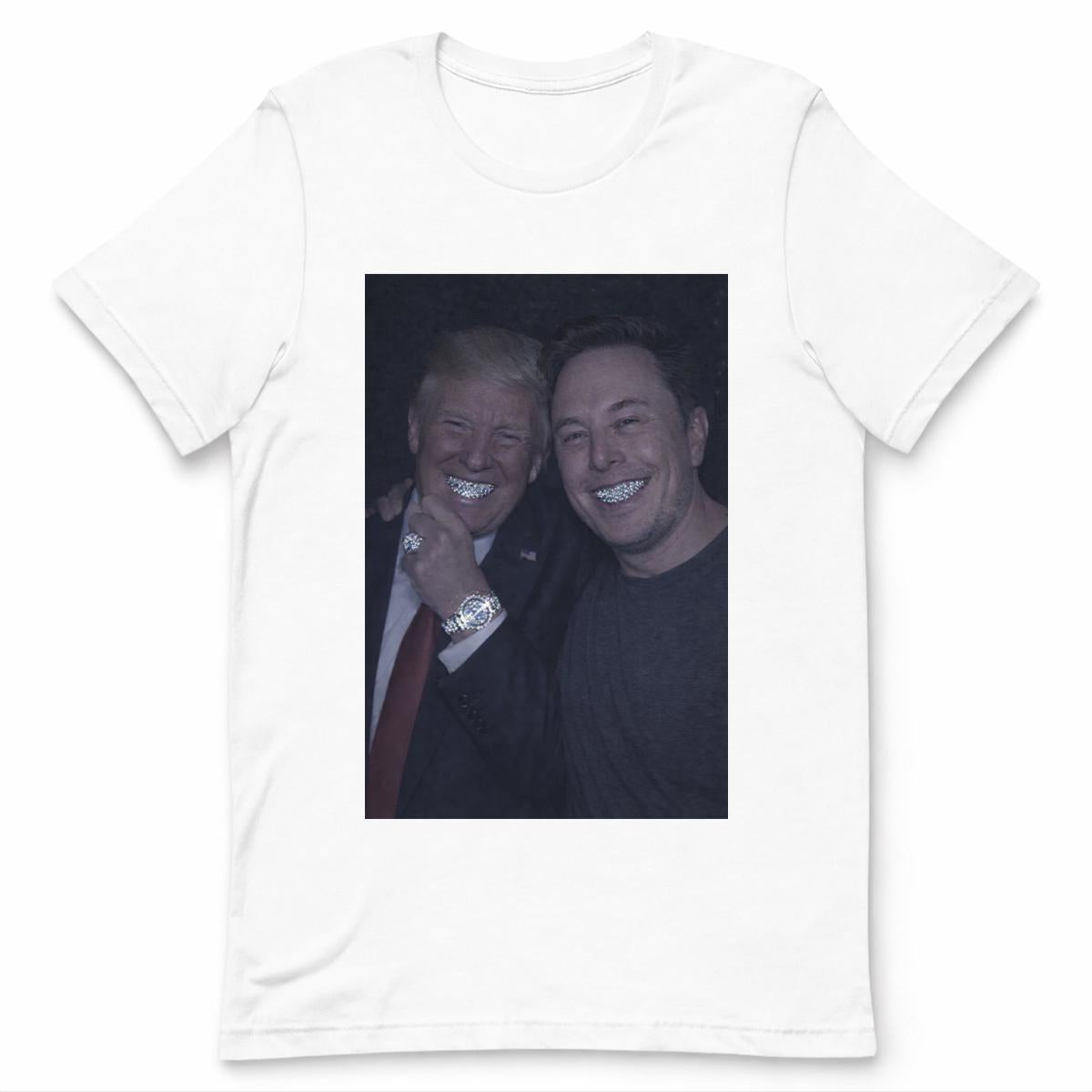 Elon & Trump with Grills - T-shirt