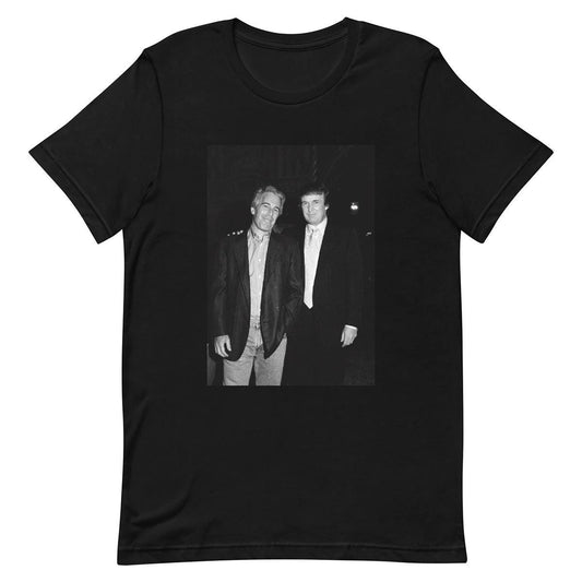 Jeffrey Epstein and Trump Photo - T-shirt