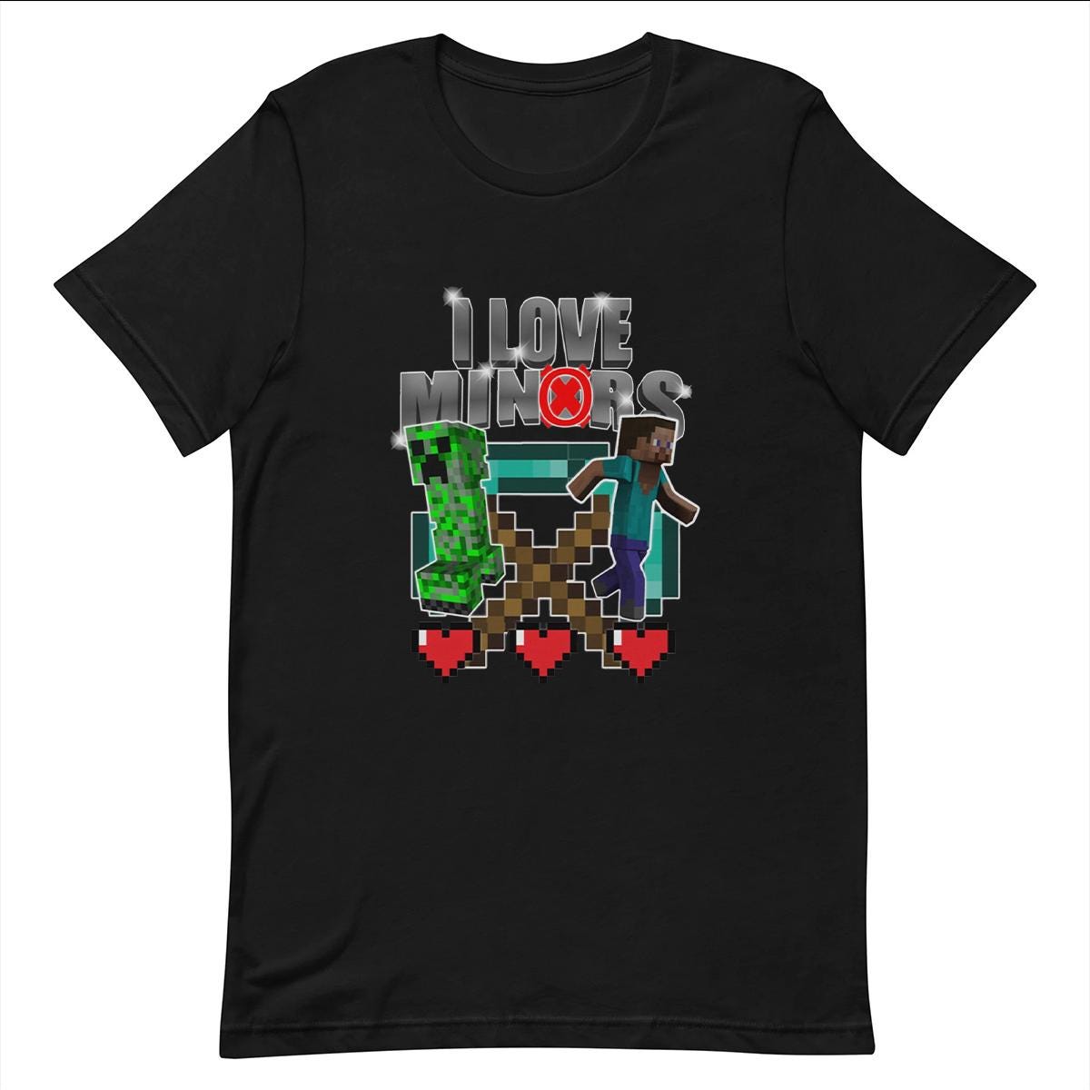 I Love Miners - Funny T-shirt