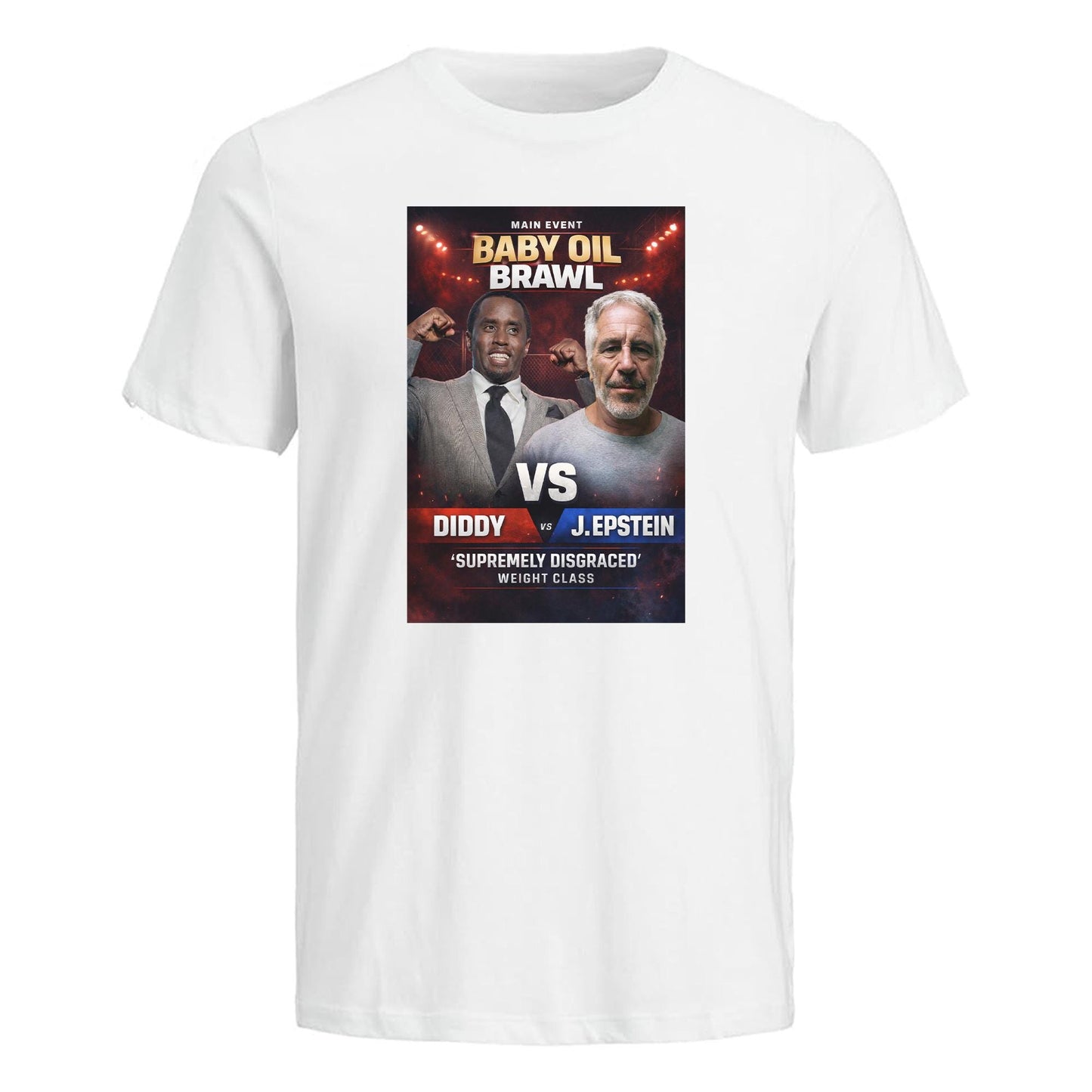 Jeffrey Epstein vs Diddy - Funny T-shirt
