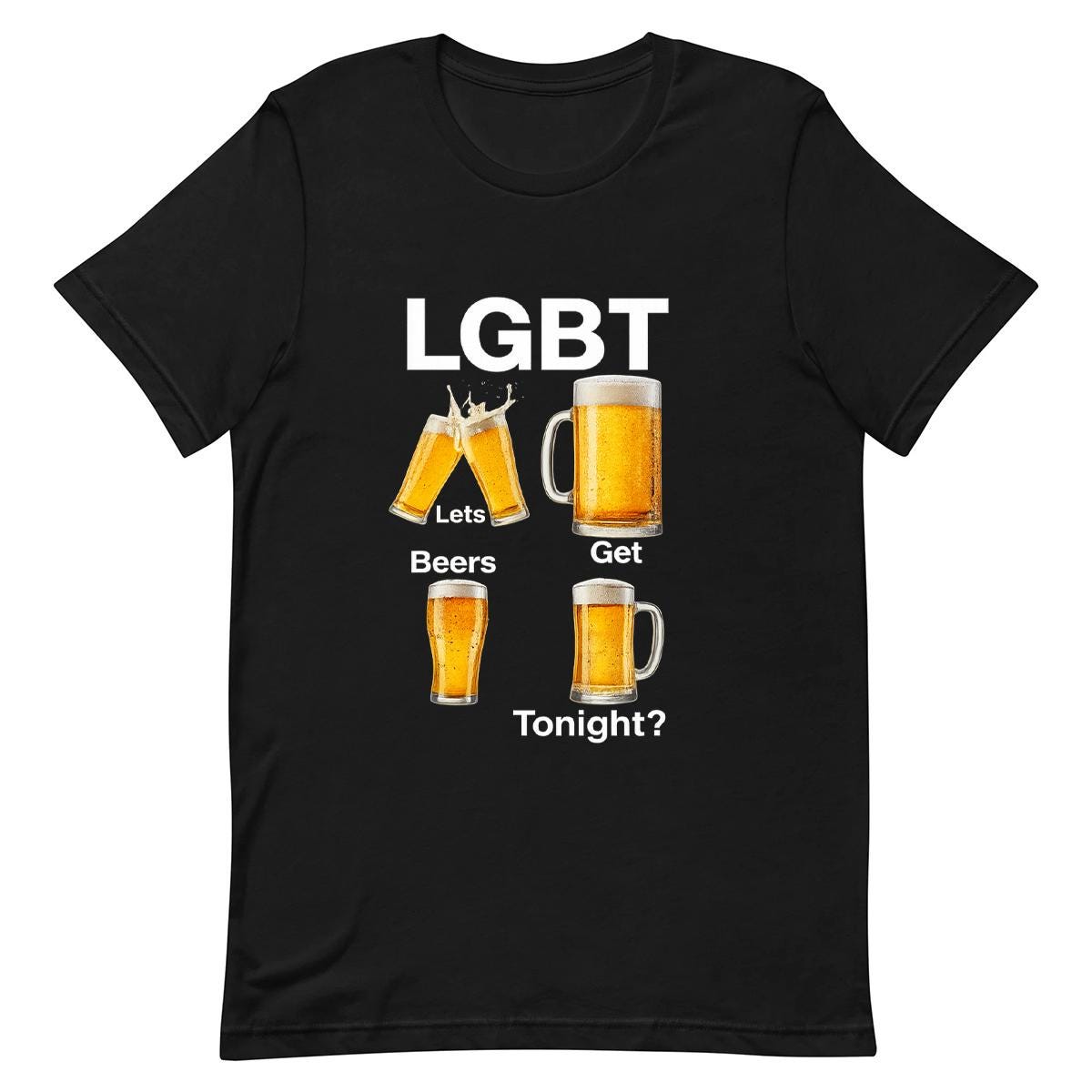 Ironic funny beer T-shirt