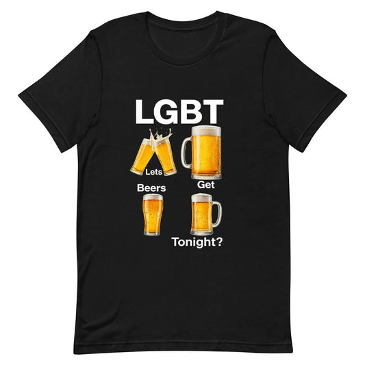 Ironic funny beer T-shirt