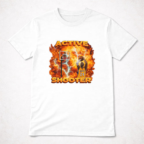 Active Shooter - Funny T-shirt