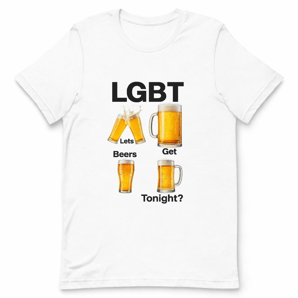 Ironic funny beer T-shirt