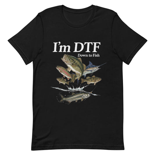 Im DTF - Funny Fishing T-shirt