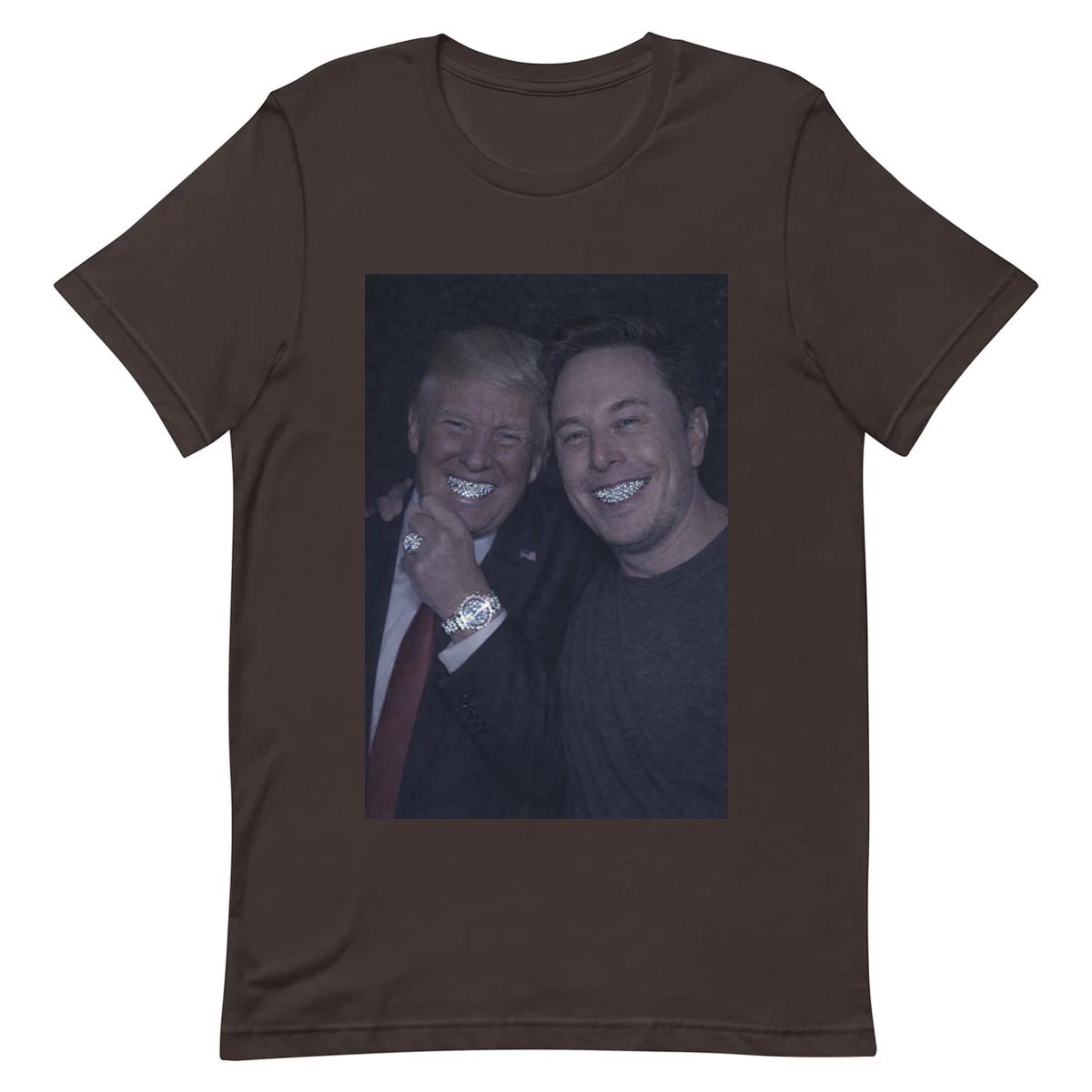 Elon & Trump with Grills - T-shirt